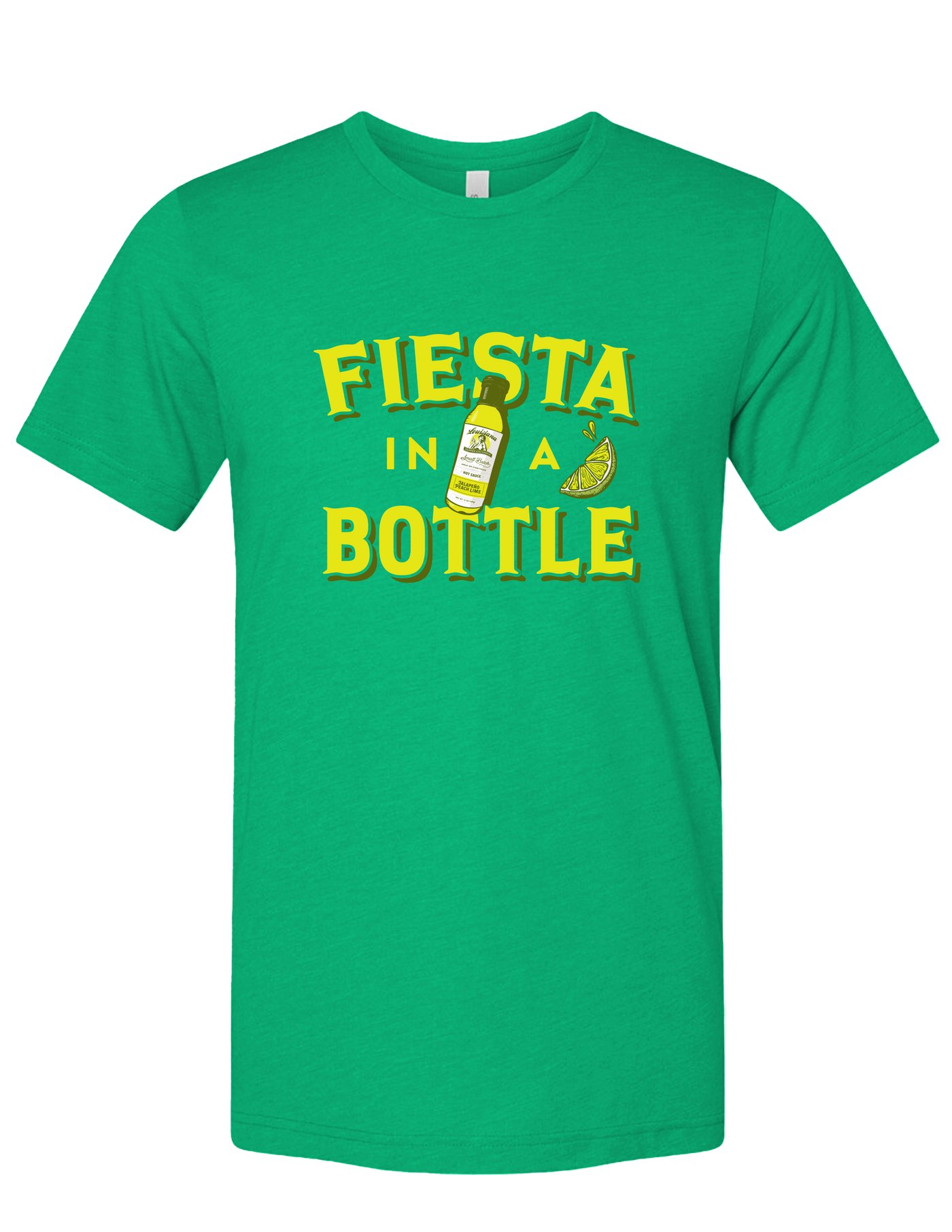 Fiesta In A Bottle T-Shirt from Louisiana Pepper Exchange