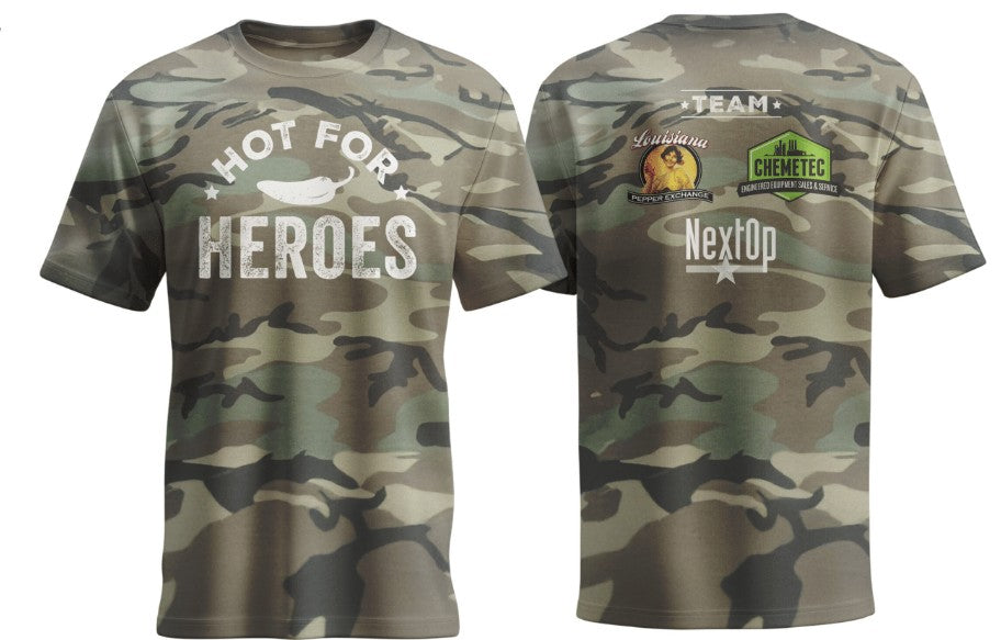 🛎️🌶️Pre Order - Hot For Heroes T-Shirt