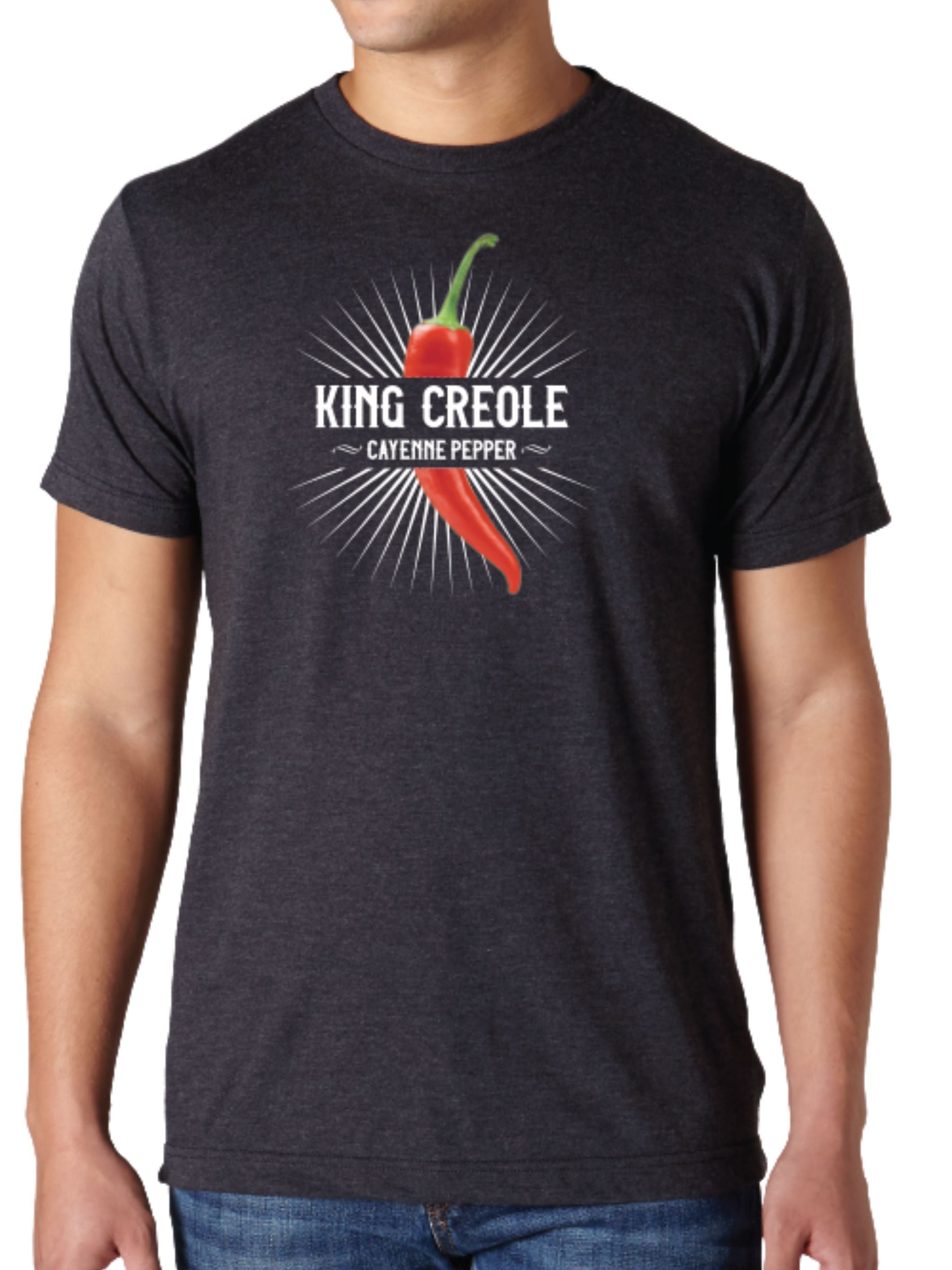 King Creole Cayenne Pepper T-Shirt From Louisiana Pepper Exchange