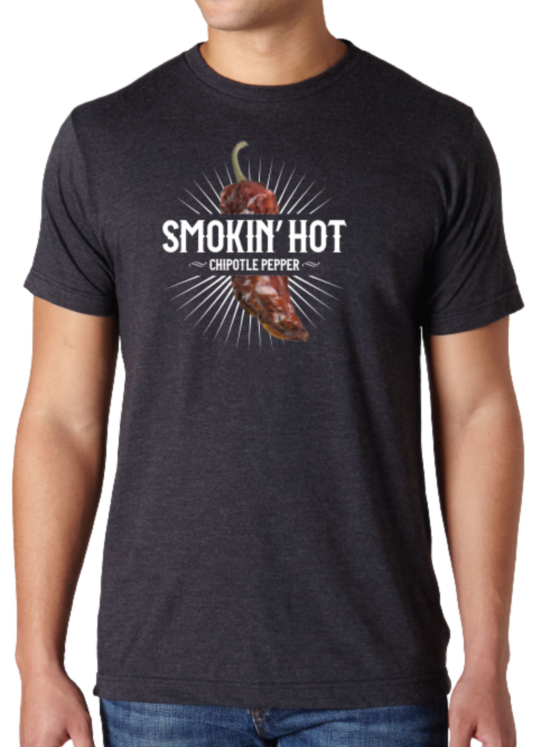 Smokin' Hot Chipotle Pepper T-Shirt From Louisiana Pepper Exchange