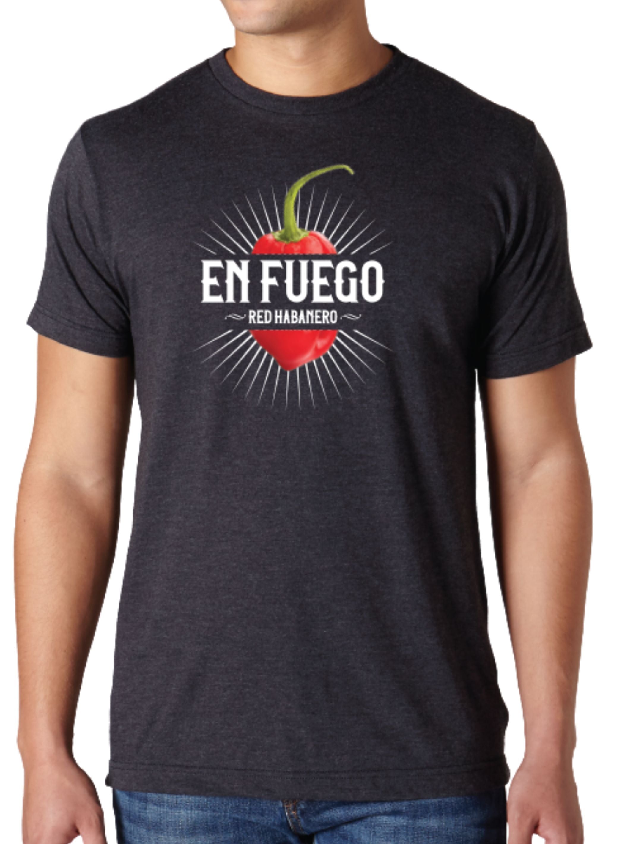 En Fuego Red Habanero Pepper T Shirt from Louisiana Pepper Exchange