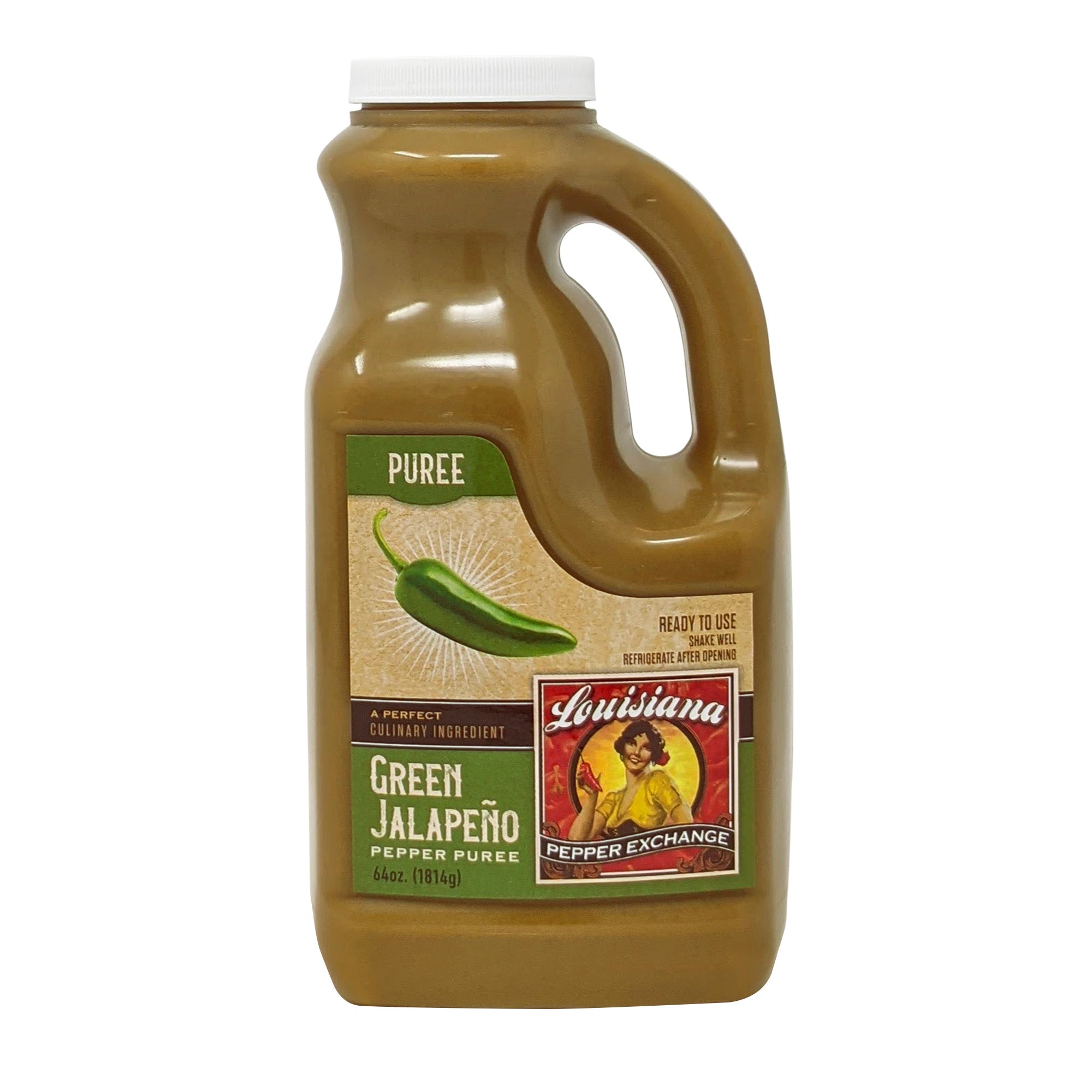 Food Service 64Oz Jalapeño Pepper Puree From Louisiana Pepper Exchange