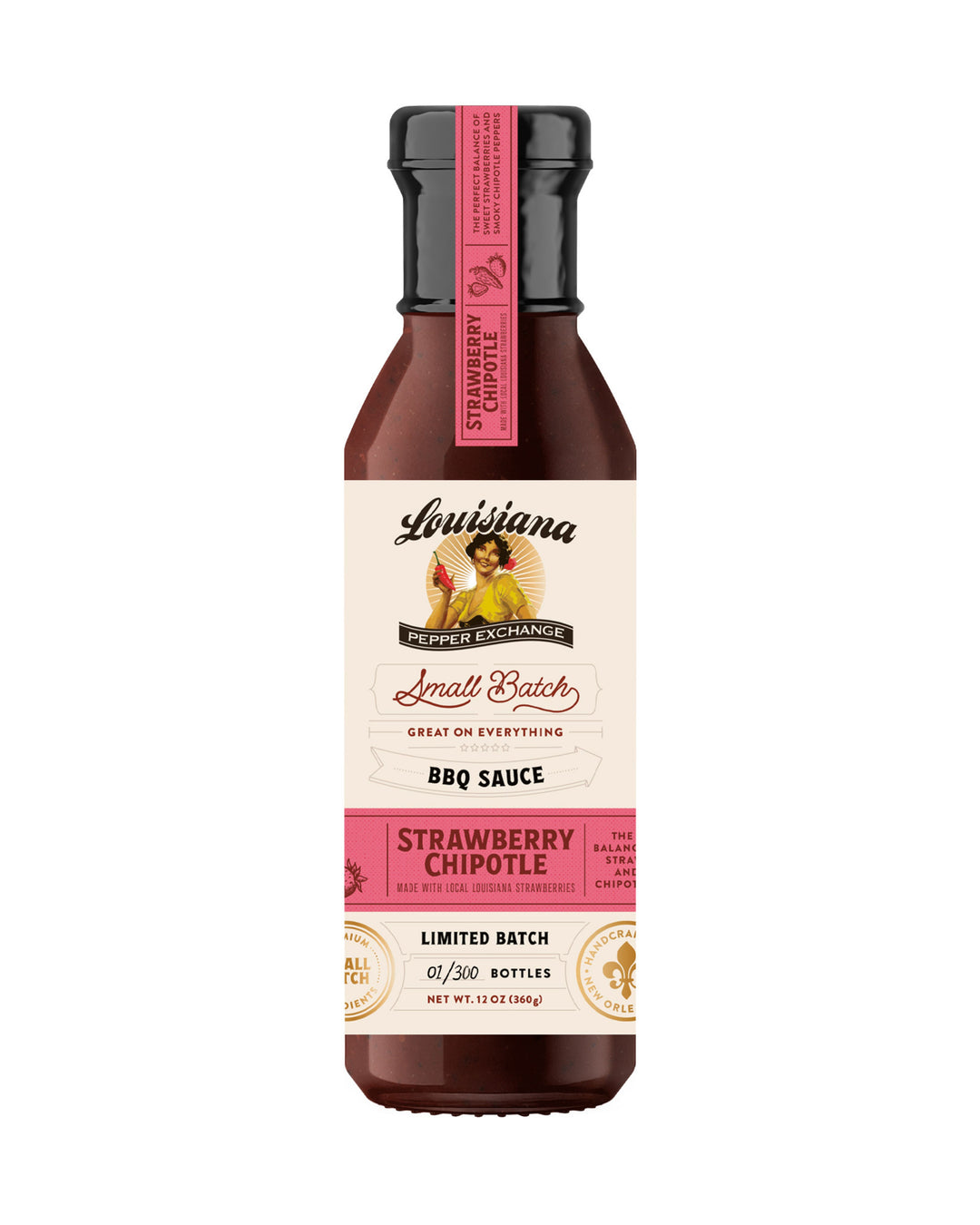 Celebrity BBQ Sauce レコード　値下げ中 Strawberry Chipotle BBQ Sauce from Louisiana Pepper Exchange - LIMITED