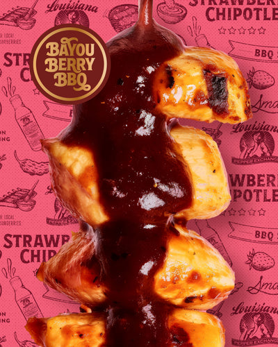 Strawberry Chipotle BBQ Sauce from Louisiana Pepper Exchange - LIMITED RELEASE