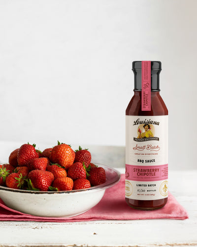 Strawberry Chipotle BBQ Sauce from Louisiana Pepper Exchange - LIMITED RELEASE