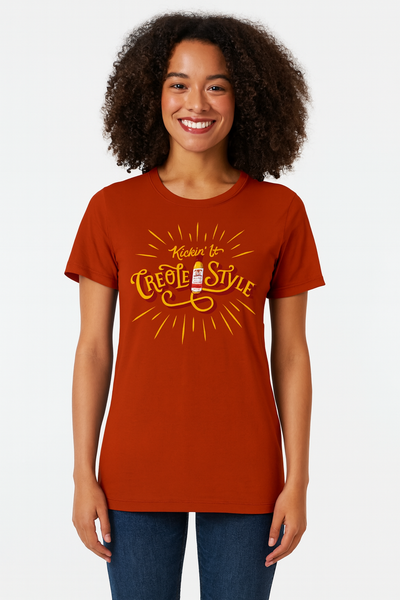 Kickin' It Creole Style T-Shirt from Louisiana Pepper Exchange