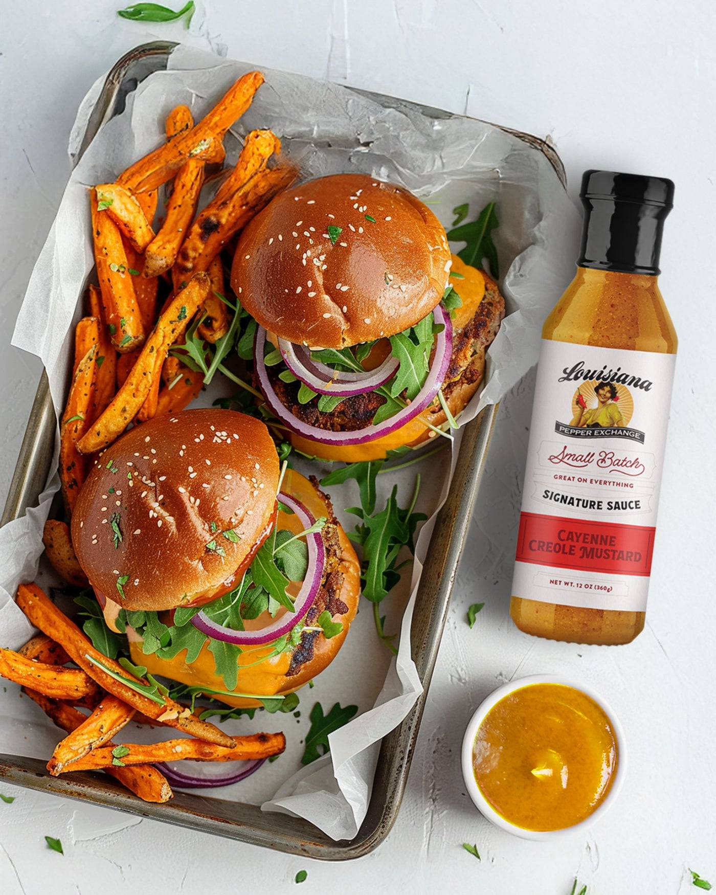 Cayenne Creole Mustard Sauce from Louisiana Pepper Exchange - LIMITED RELEASE