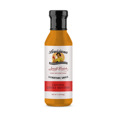 Cayenne Creole Mustard Sauce from Louisiana Pepper Exchange - LIMITED RELEASE