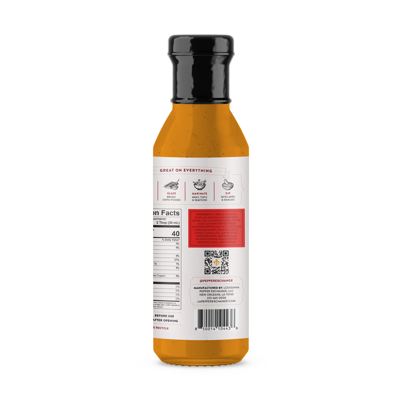Cayenne Creole Mustard Sauce from Louisiana Pepper Exchange - LIMITED RELEASE