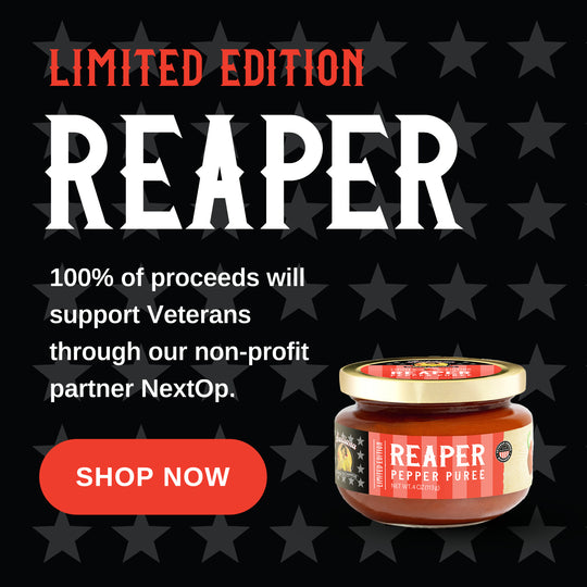 Reaper Pepper Puree from Louisiana Pepper Exchange LIMITED EDITION