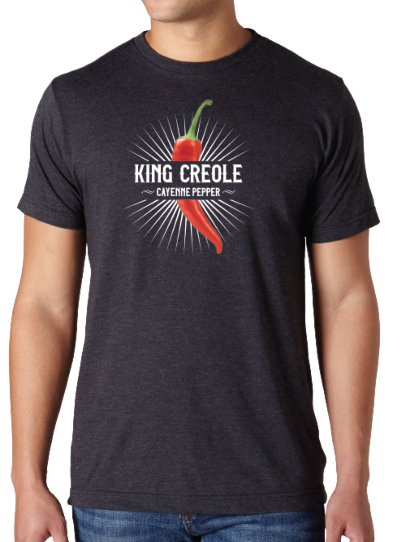 King Creole Cayenne Pepper T-Shirt from Louisiana Pepper Exchange