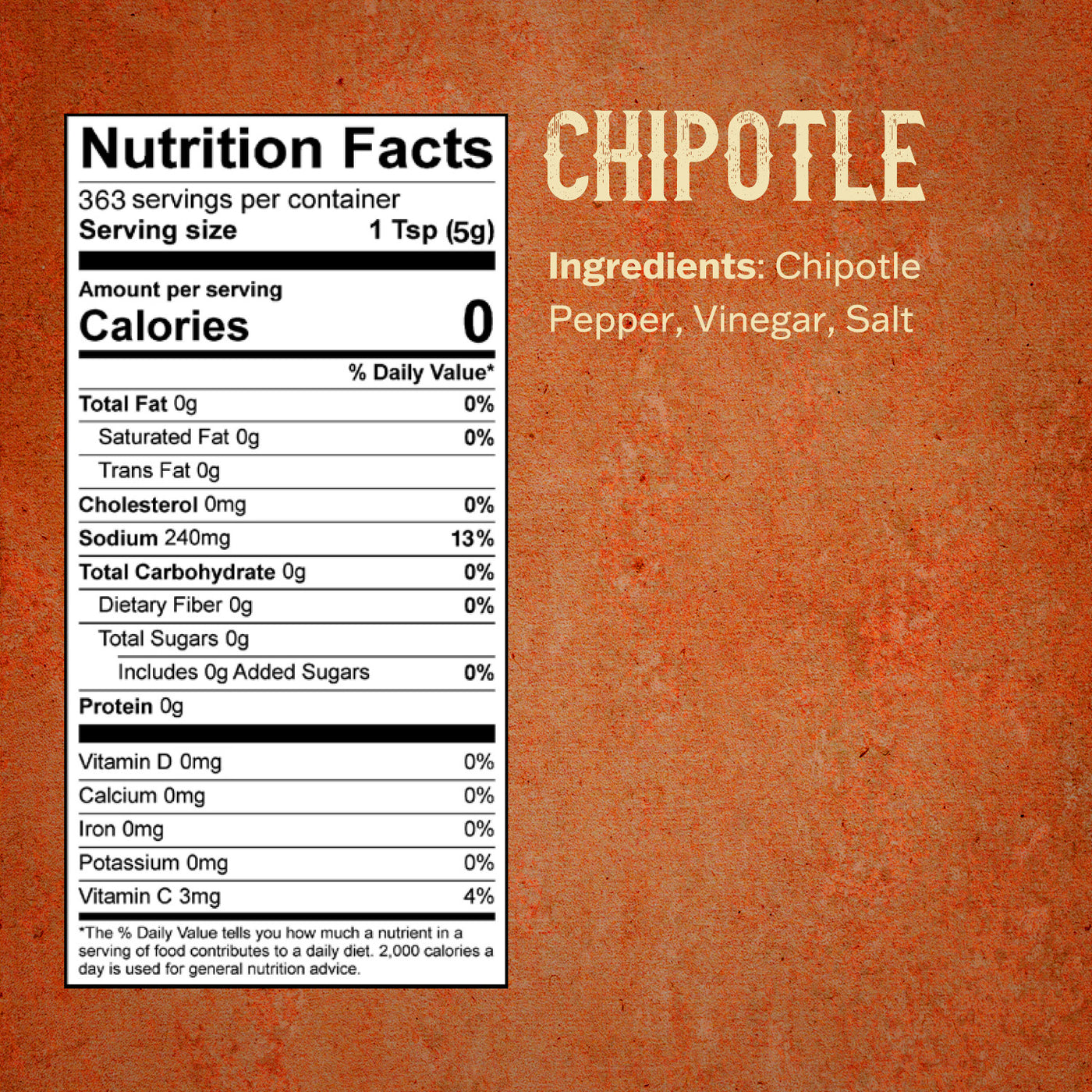 Food Service 64oz Chipotle Pepper Puree from Louisiana Pepper Exchange