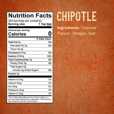 Food Service 64oz Chipotle Pepper Puree from Louisiana Pepper Exchange