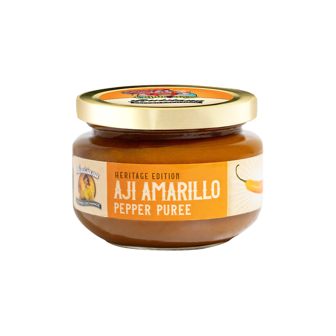 Aji Amarillo Pepper Puree from Louisiana Pepper Exchange X Stalekracker - LIMITED RELEASE